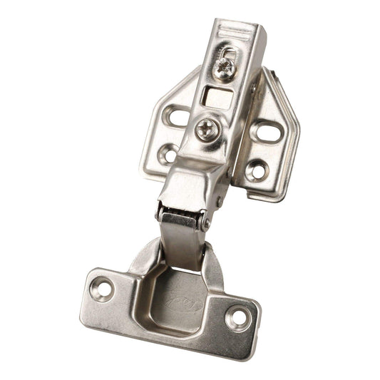 Bisagra curva bidimensional 35 mm, cierre suave Lock LBD35CP