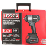Pistola de impacto 1/2" a batería Litio-ion 20 V, 900 Nm Urrea LI129 - imagen 8