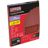 Lija roja para esmeril, grano 36 Urrea LR36 - imagen 4