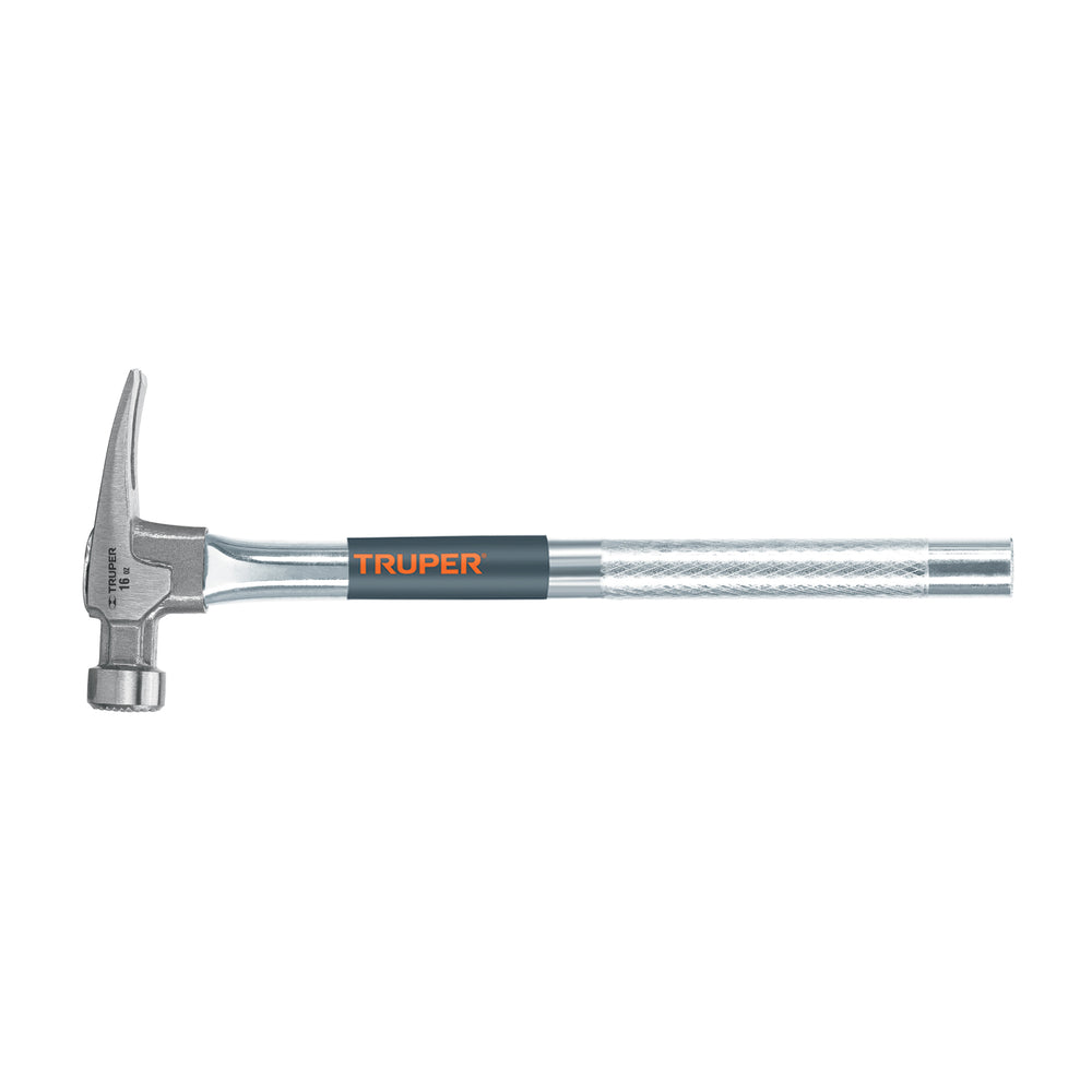 Martillo tubular 16 oz uña California Ripper, cara fresada Truper MORCA-16T
