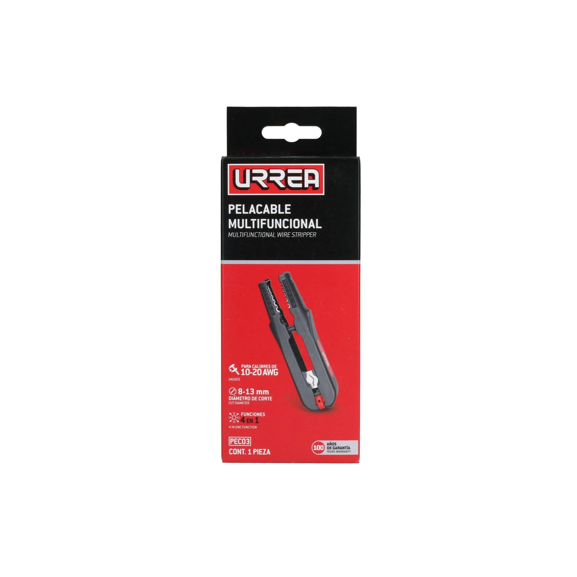 Pelacable multifuncional 10-20 AWG 4 en 1 Urrea PEC03 - imagen 3