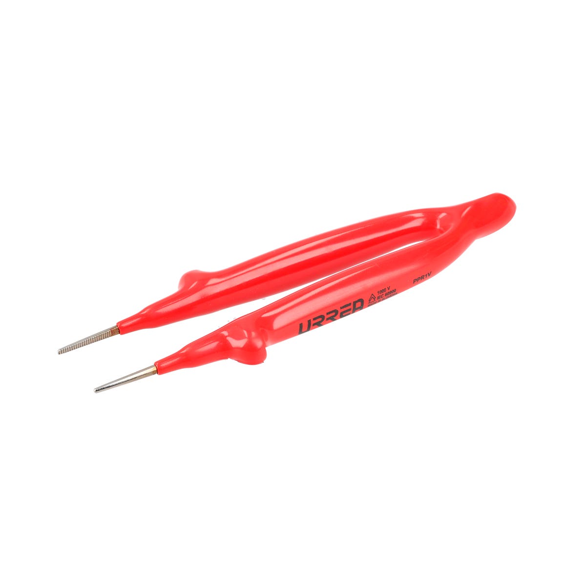 Pinza de precisión de 1000 V de punta recta, 6-1/2" Urrea PPR1V