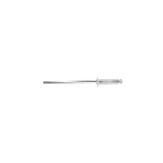 Bolsa con 50 remaches 1/8" x 5/16" de aluminio, ala 1/4" Fiero R-45B