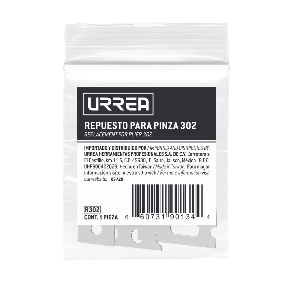 Repuesto para pinza ponchadora modular 302 Urrea R302 - imagen 3