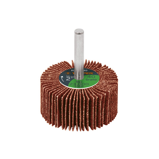 Rueda flap de 2", grano 40 Truper RUFLA-240
