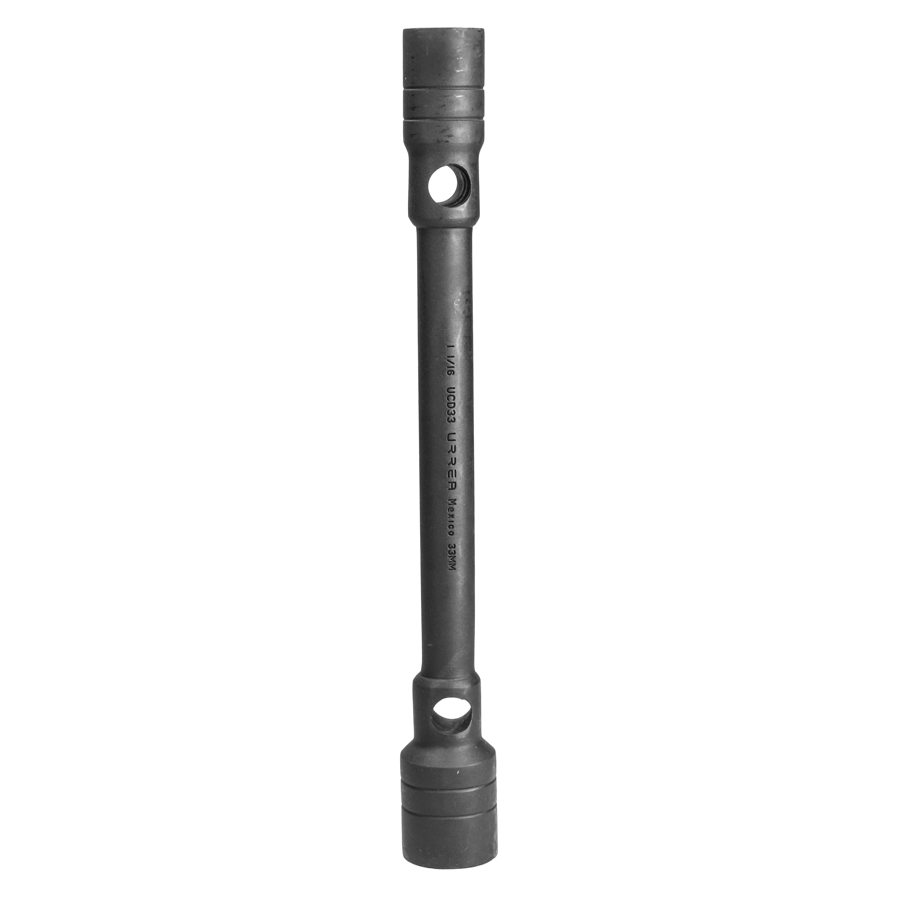 Llave de artillería fosfatizada doble boca hexagonal combinada, 1-1/16" x 33 mm Urrea UCD33 - imagen 4