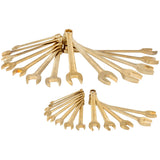 Juego de llaves combinadas de bronce-aluminio antichispa métricas, 12 puntas, 26 piezas Urrea UH1200QM - imagen 2