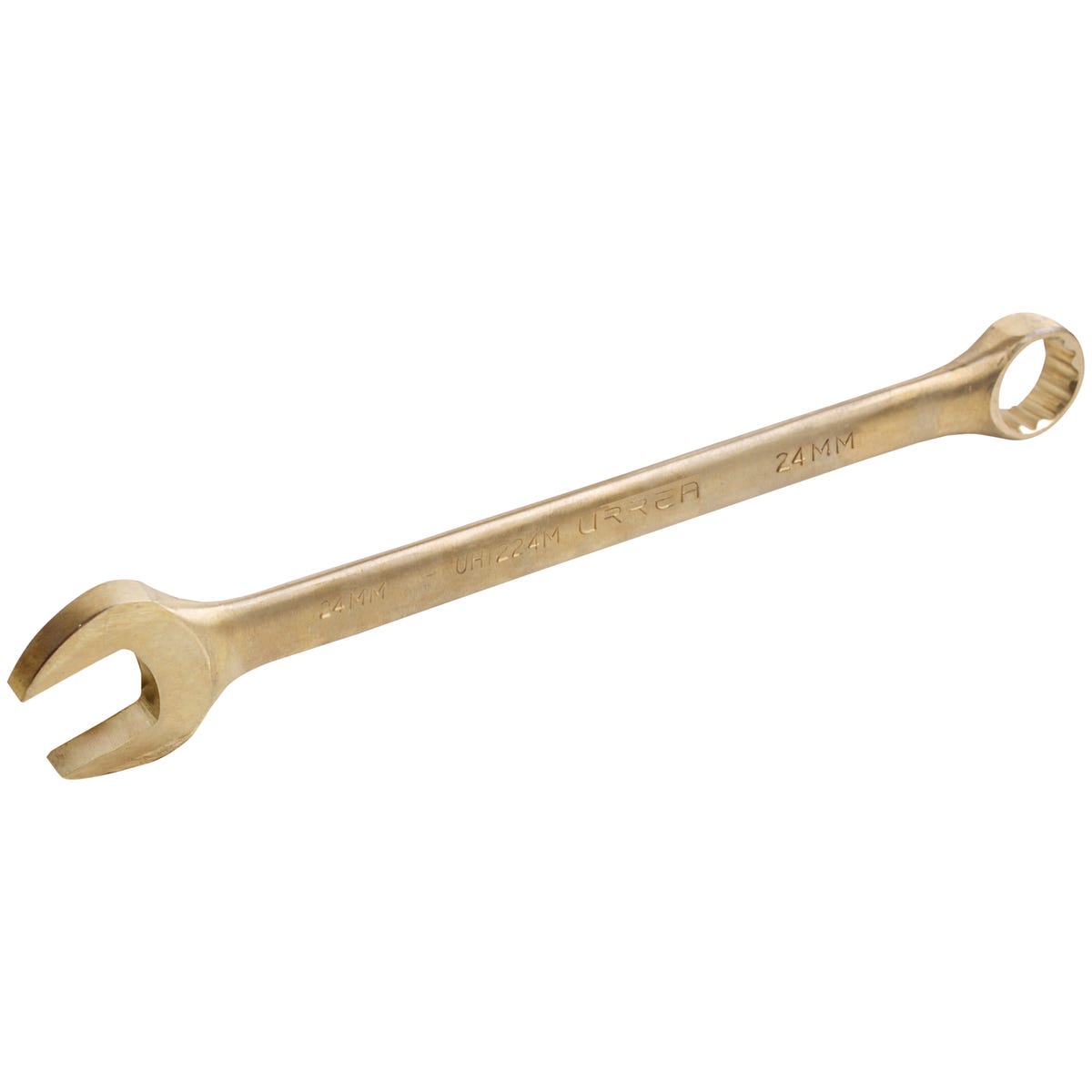 Llave combinada de bronce-aluminio antichispa, 12 puntas, 24 mm Urrea UH1224M - imagen 2
