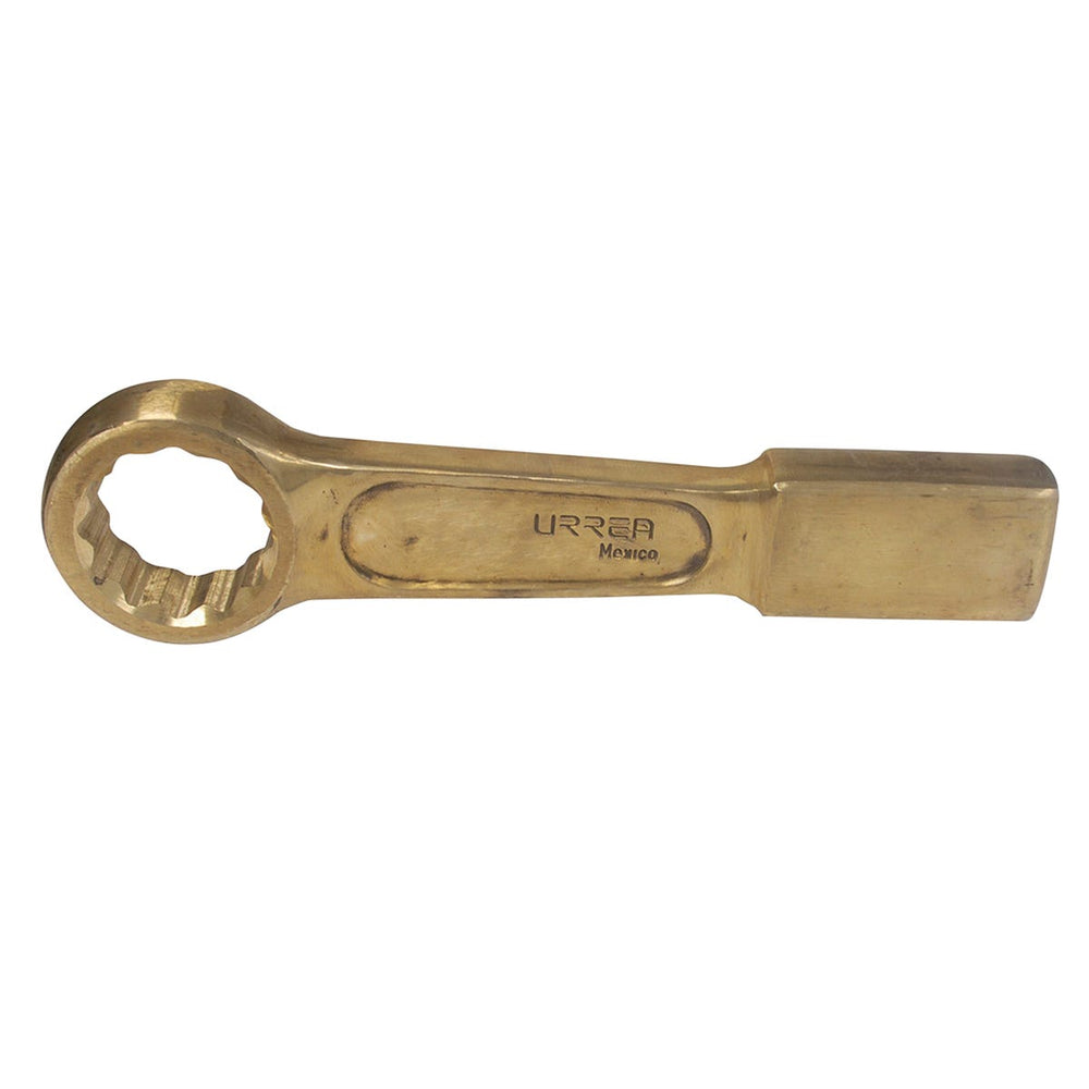 Llave de golpe plana de bronce-aluminio antichispa en pulgadas, 12 puntas, 1-5/8" Urrea UH2726SW - imagen 2