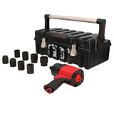 Juego de pistola de impacto neumática cuadro de 3/4" y accesorios en pulgadas, 10 piezas Urrea UPC776K - imagen 4