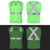 Chaleco de seguridad cerrado de alta visibilidad verde M Urrea USCH61 - imagen 2