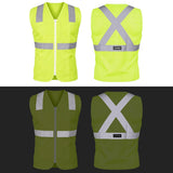 Chaleco de seguridad cerrado de alta visibilidad amarillo M Urrea USCH71 - imagen 2
