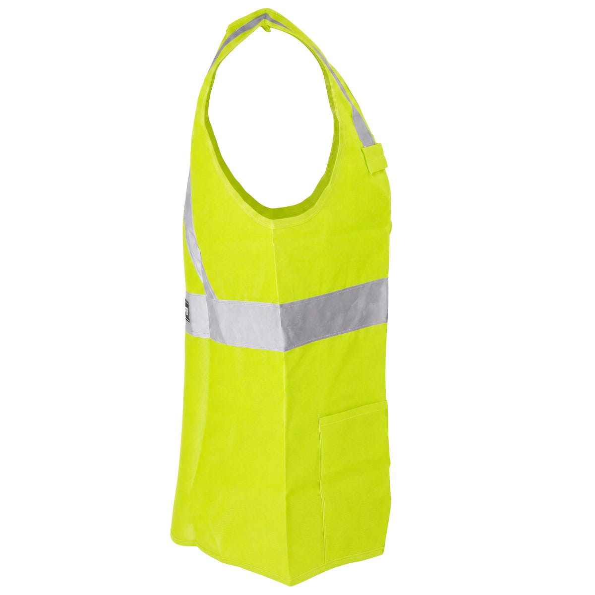 Chaleco de seguridad cerrado de alta visibilidad amarillo M Urrea USCH71 - imagen 5