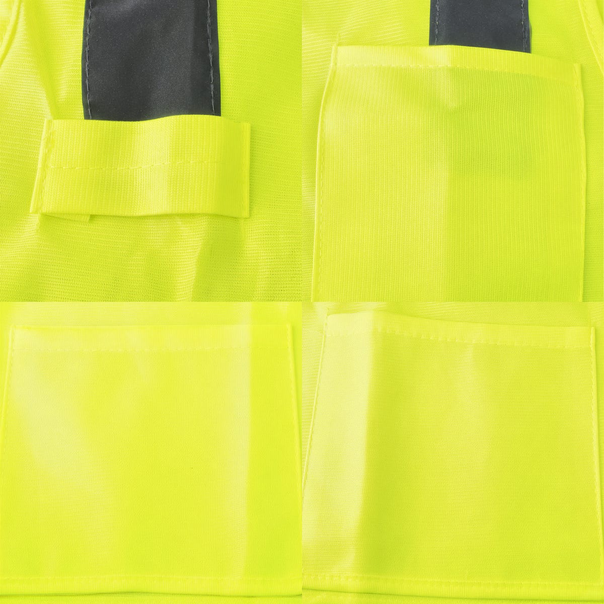 Chaleco de seguridad cerrado de alta visibilidad amarillo M Urrea USCH71 - imagen 7