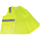 Chaleco de seguridad cerrado de alta visibilidad amarillo M Urrea USCH71 - imagen 8