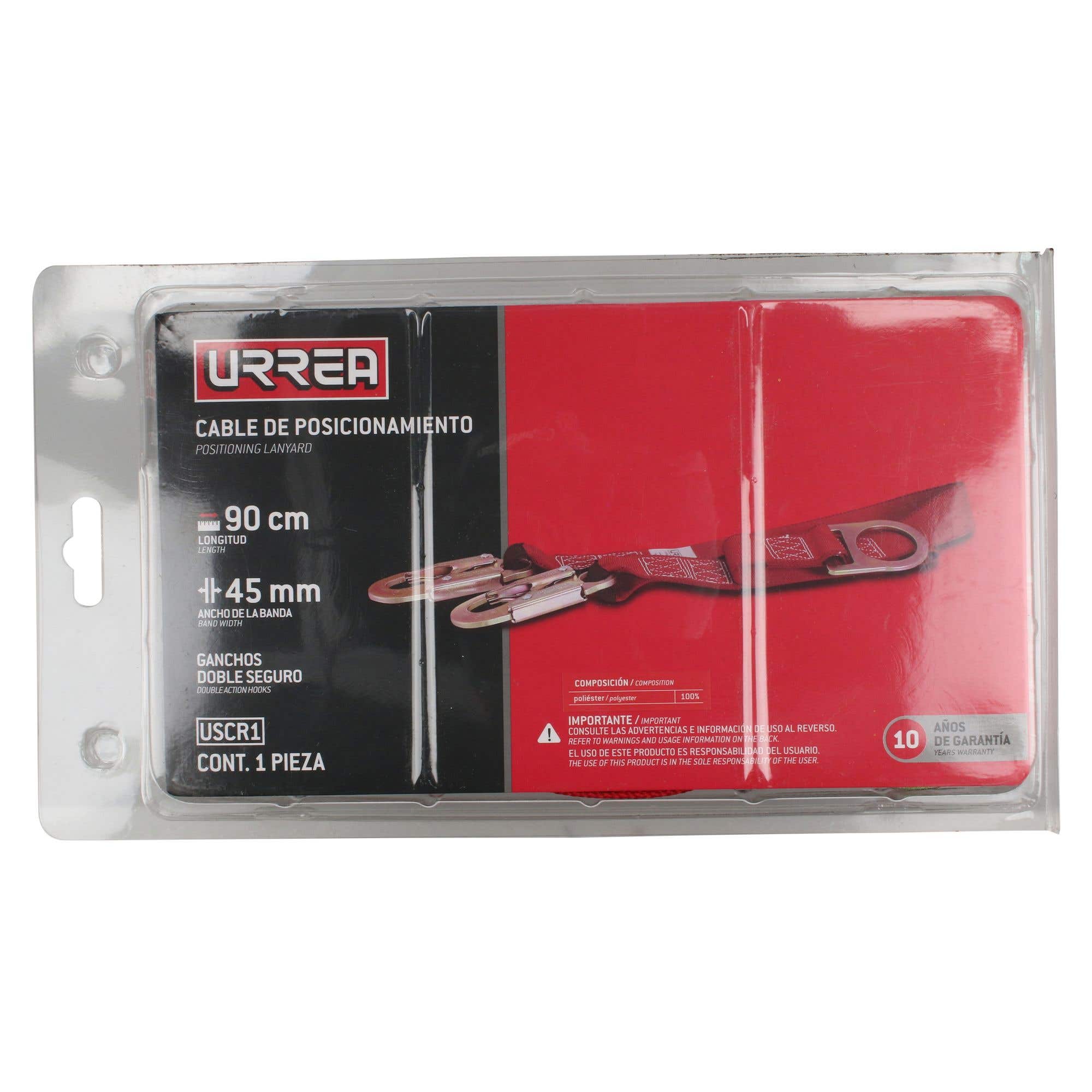 Cable de seguridad de suspensión y rescate de poliéster Urrea USCR1 - imagen 3