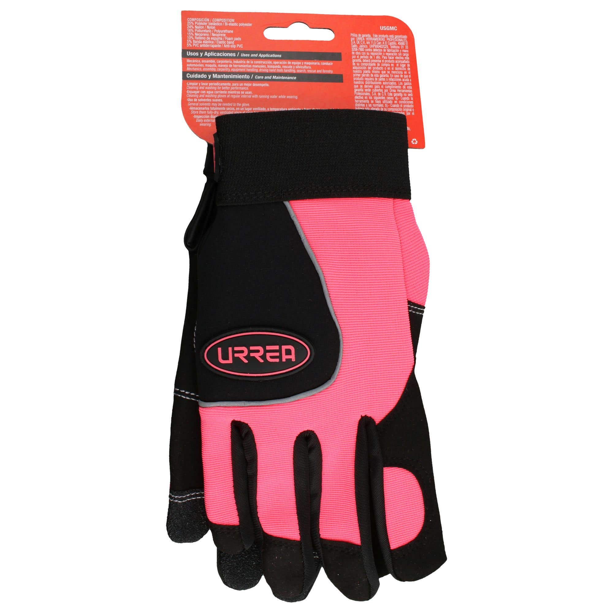 Guantes de mecánico con doble forro para mujer M Urrea USGMM - imagen 6