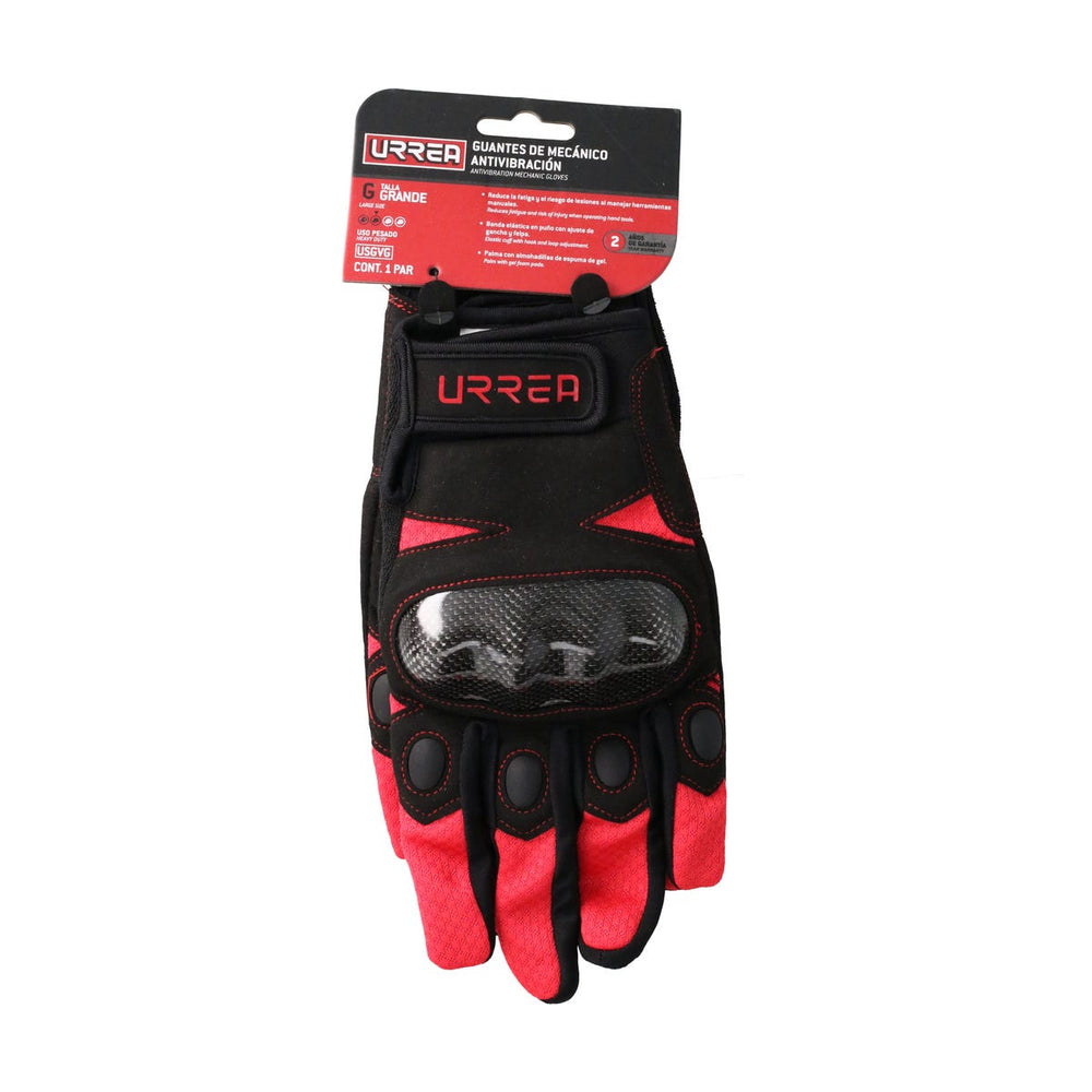 Guantes de mecánico anti-vibración con protección para nudillos G Urrea USGVG - imagen 4
