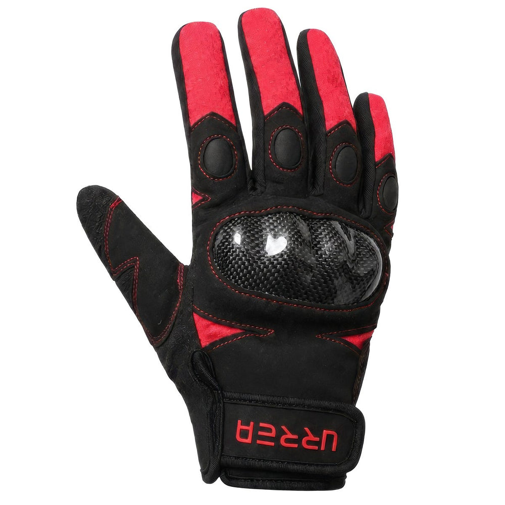 Guantes de mecánico anti-vibración con protección para nudillos M Urrea USGVM