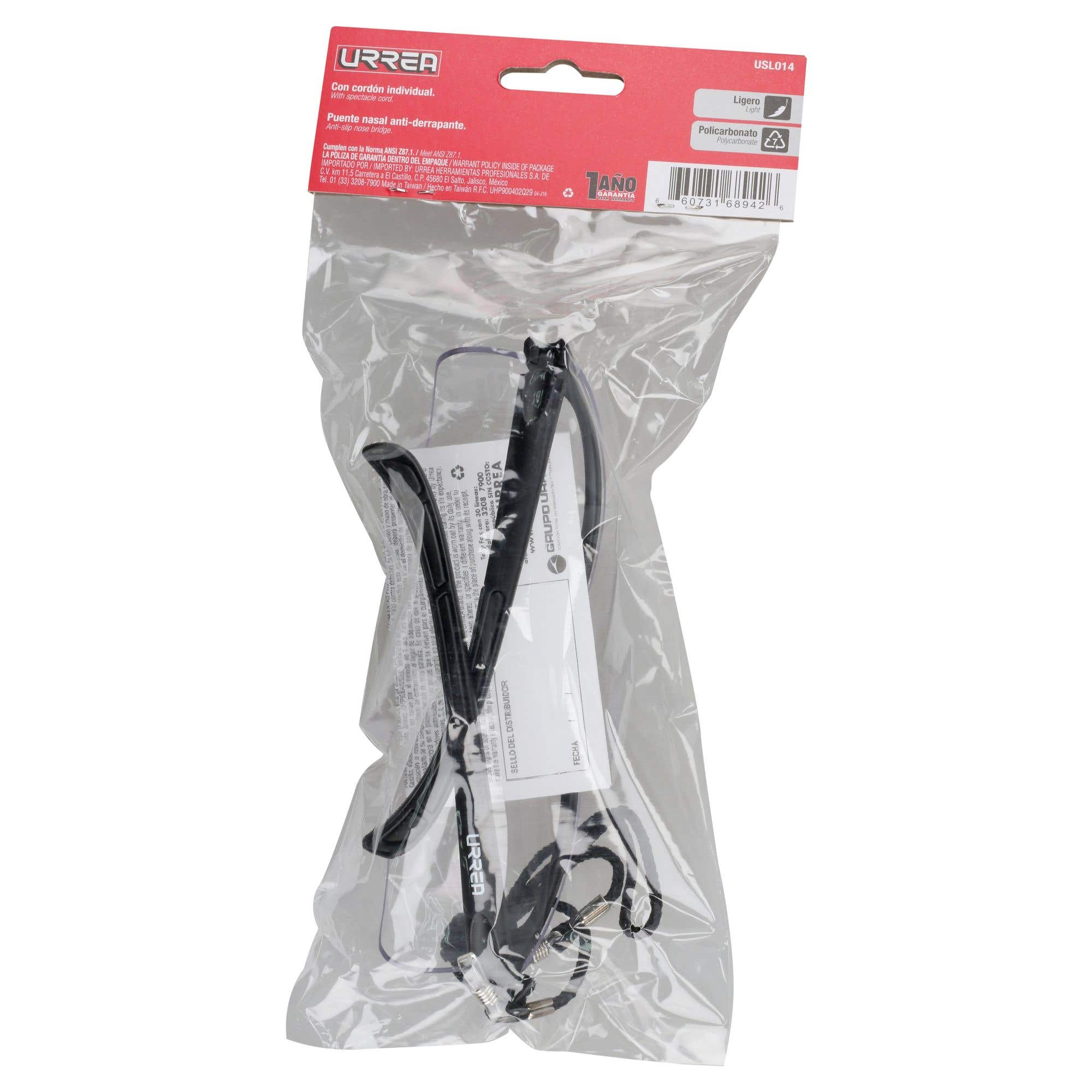 Lentes de seguridad modelo Active, transparentes Urrea USL014 - imagen 6