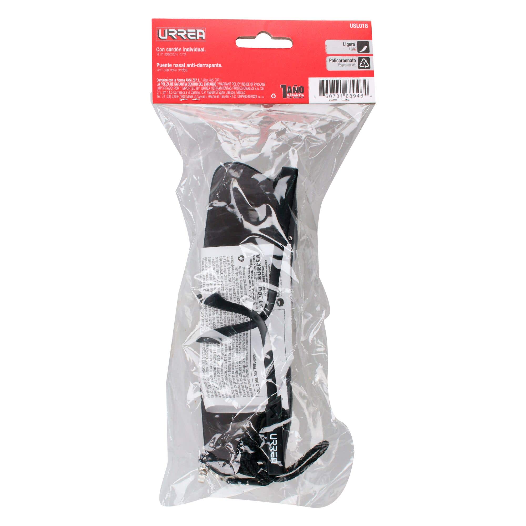 Lentes de seguridad modelo Sport, oscuros Urrea USL018 - imagen 5