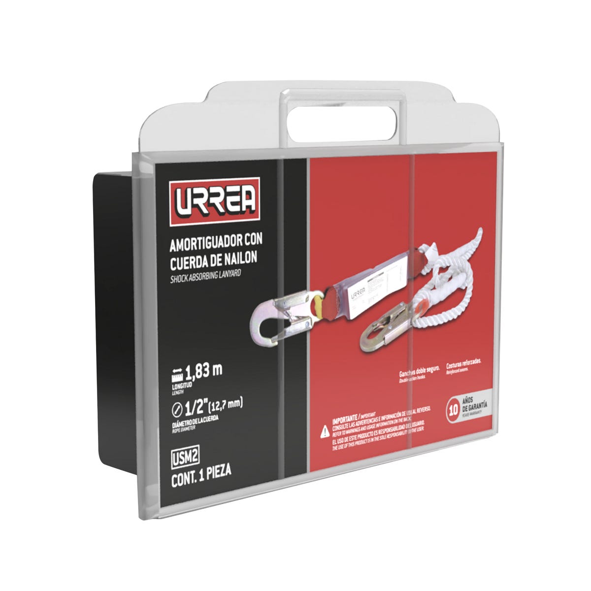 Amortiguador de impacto con cuerda de nailon Urrea USM2 - imagen 3