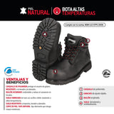 Botas de seguridad para altas temperaturas con casquillo de poliamida #30 cm Urrea USZH10 - imagen 5