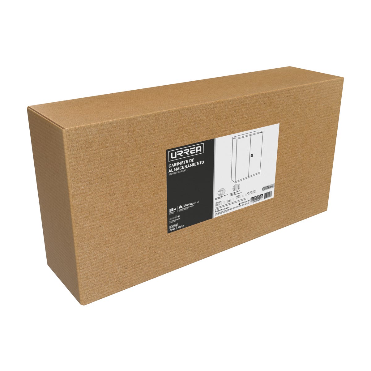 Gabinete modular 4 entrepaños serie X 35" Urrea X35G4 - imagen 3
