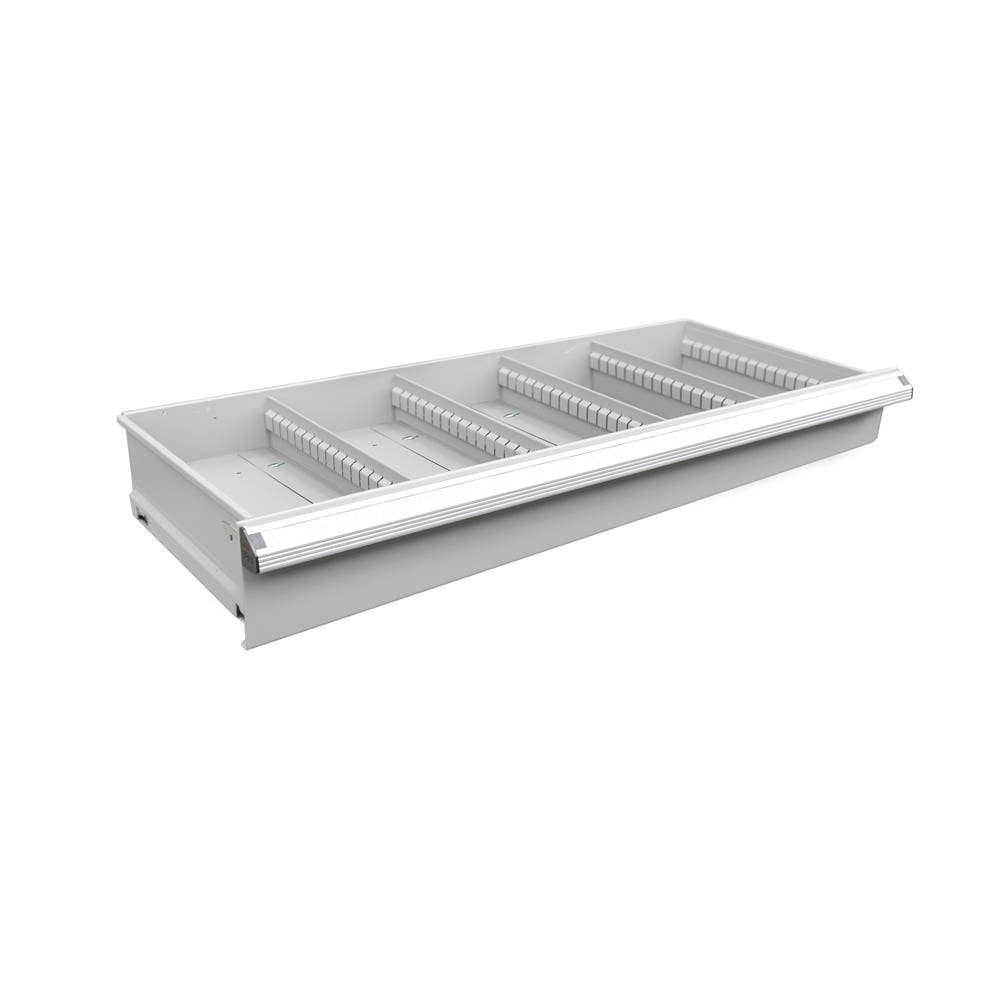 Gaveta para gabinete modular de entrepaños serie X 4" Urrea XGAC1