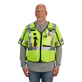 AR/FR Cat. Chaleco de seguridad amarillo desprendible de gran visibilidad clase 3 AR/FR Cat. 1, tallas S/M (ANSI/CSA) Milwaukee 48-73-5231 - imagen 8