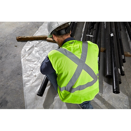 Chaleco de seguridad amarillo de alta visibilidad Clase 2: 2XL/3XL (CSA) Milwaukee 48-73-5063 - imagen 6