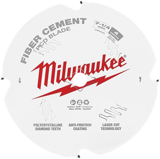 Hoja de sierra circular para PCD/fibrocemento de 7-1/4" Milwaukee 48-40-7000