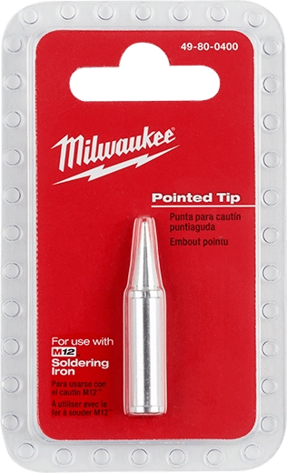 Punta puntiaguda para cautín M12™ Milwaukee 49-80-0400