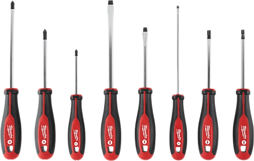 Juego de 8 desarmadores con ECX Milwaukee 48-22-2708 – imagen 2