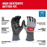 Guantes de poliuretano de alta destreza nivel 2 - S Milwaukee 48-73-8720 - imagen 3