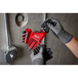 Juego de 9 llaves en L con extremo de bola - Métricas Milwaukee 48-22-2186 - imagen 4