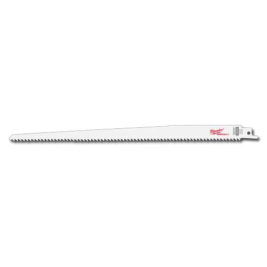 Hojas de bisel rectificado SAWZALL® de 12" y 6 TPI (paquete de 5 unidades) Milwaukee 48-00-5017