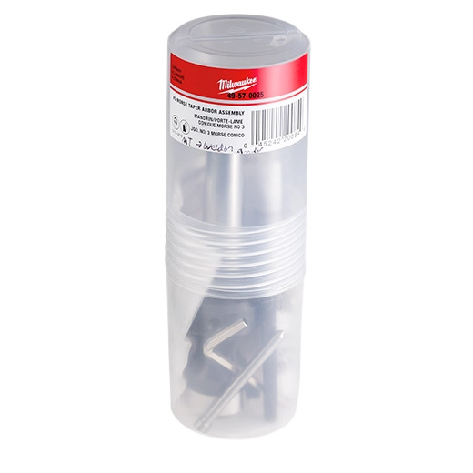 Cono Morse n.° 3 a mandril de vástago Weldon Milwaukee 49-57-0025
