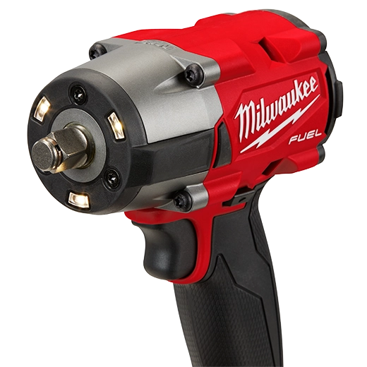 Kit de llave de impacto de torque medio M18 FUEL™ de 1/2" con retención de pasador Milwaukee 2962P-22R - imagen 4