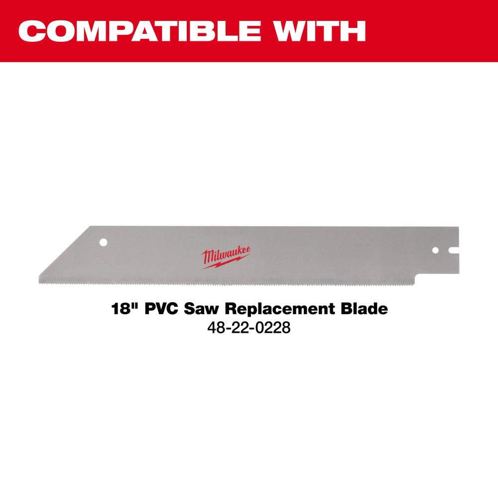 Serrucho manual para pvc/abs 18" Milwaukee 48-22-0218 - imagen 3