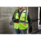 Chaleco de seguridad naranja de alta visibilidad Clase 2: L/XL (CSA) Milwaukee 48-73-5072 - imagen 4