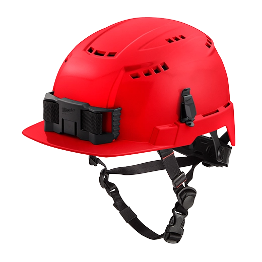 Casco de seguridad con borde delantero - Tipo 2 Clase C- Rojo Milwaukee 48-73-1328
