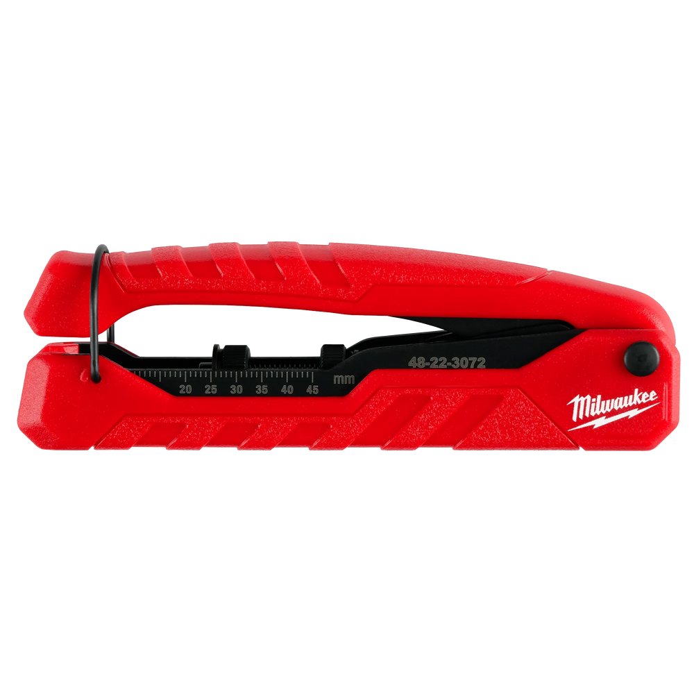 Pinza crimpeadora de compresión coaxial Milwaukee 48-22-3072