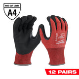 12 pares de guantes de nitrillo con corte nivel 4 - XXL Milwaukee 48-22-8949B - imagen 2