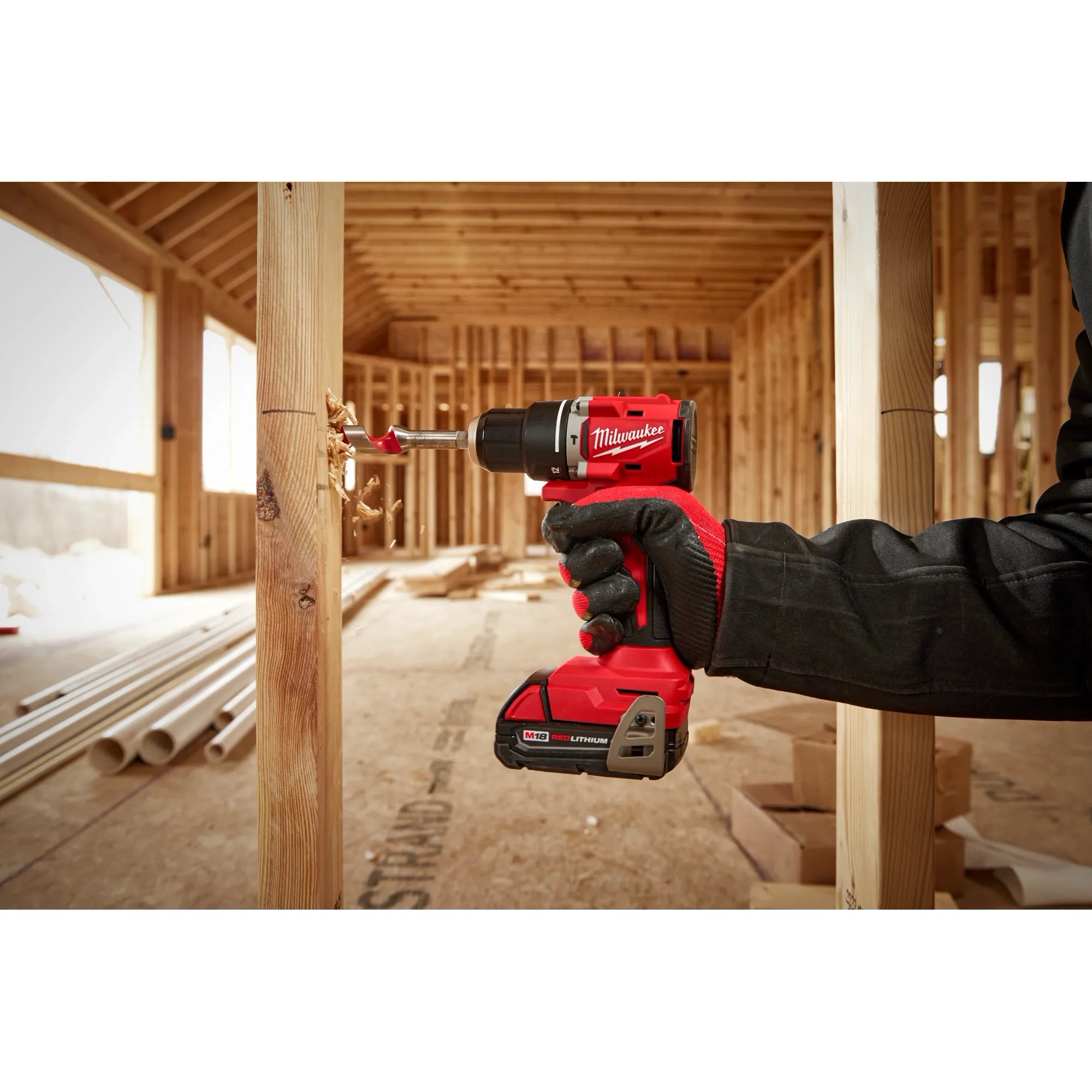 Taladro percutor/destornillador compacto sin escobillas M18™ de 1/2" Milwaukee 3602-20 - imagen 7