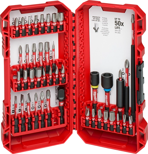 Juego de brocas para destornillador SHOCKWAVE™ Impact Duty™ de 43 piezas Milwaukee 48-32-4033