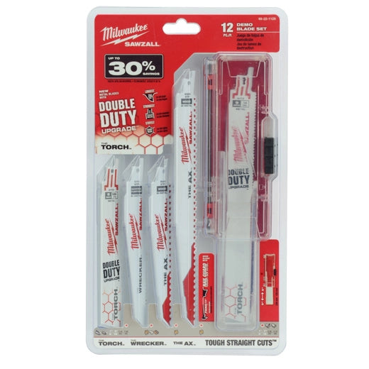 Juego de hojas Sawzall® de 12 piezas Milwaukee 49-22-1129