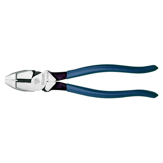 Pinza de electricista alta palanca 9" con corte lateral Tulmex D210-9