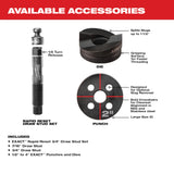 Kit de herramienta perforadora M18™ FORCE LOGIC™ de 6 toneladas de 1/2" - 4" Milwaukee 2677-23 - imagen 5