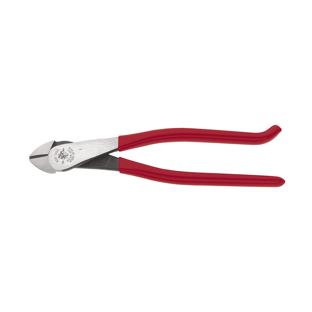 Pinza de corte diagonal de alta palanca con cabeza en angulo 8" Klein Tools D248-9ST
